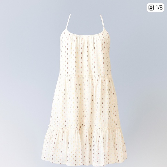 Madewell White Backless Dress - Size XS - Picture 1 of 8
